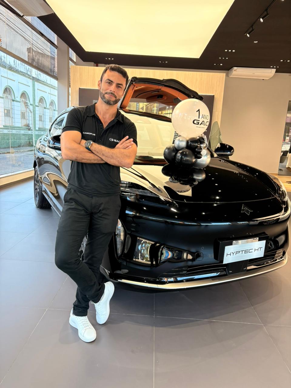 Bruno apresentando o GAC Canopus